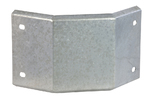 Eckwinkel Außen standard für B-Profil für Leitplanken w.l. 320 mm.