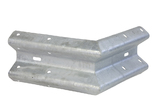 Eckwinkel außen 90° - A-Profil für Leitplanken w.l. 465 mm. 