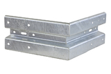Eckwinkel Außen 90° B-Profil für Leitplanken w.l. 510 mm