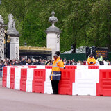 BUITENLAND - Menskerende barrier BB2000 rood