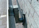 Schutzplanke Typ B Wandmontage