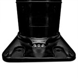 Flexpoller überfahrbar - Schwarz -160 H 1000